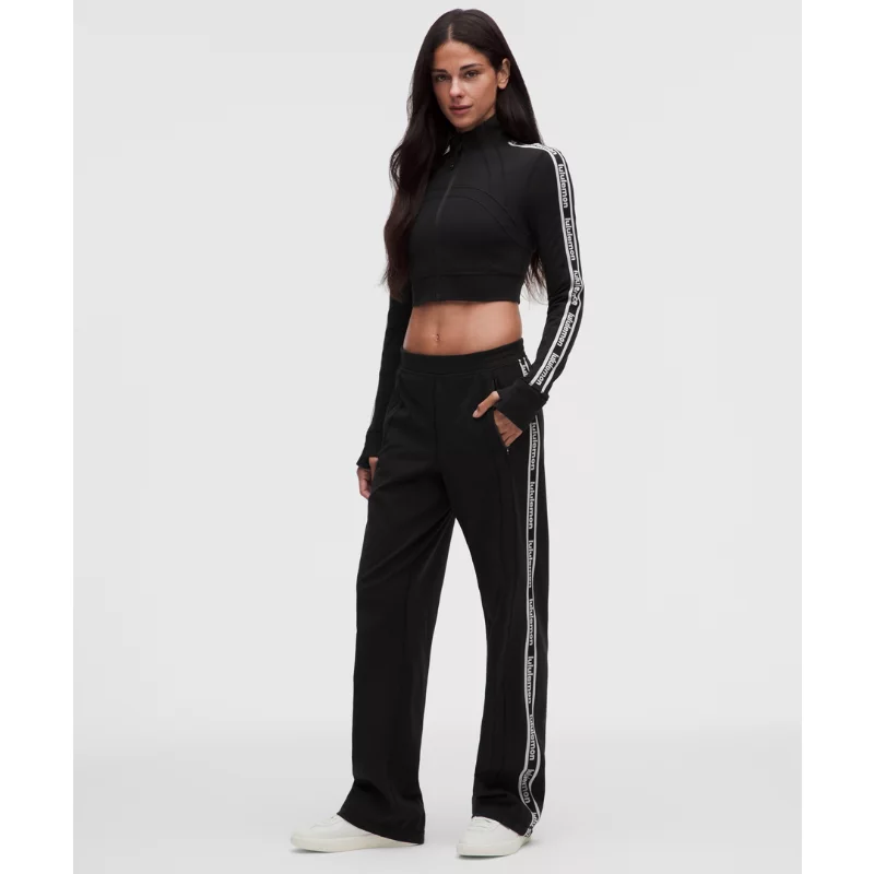 Define Luon Cropped Track Jacket Wordmark