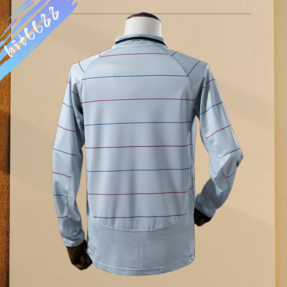 03/04 Barcelona  Away long sleeves Retro Football Shirt