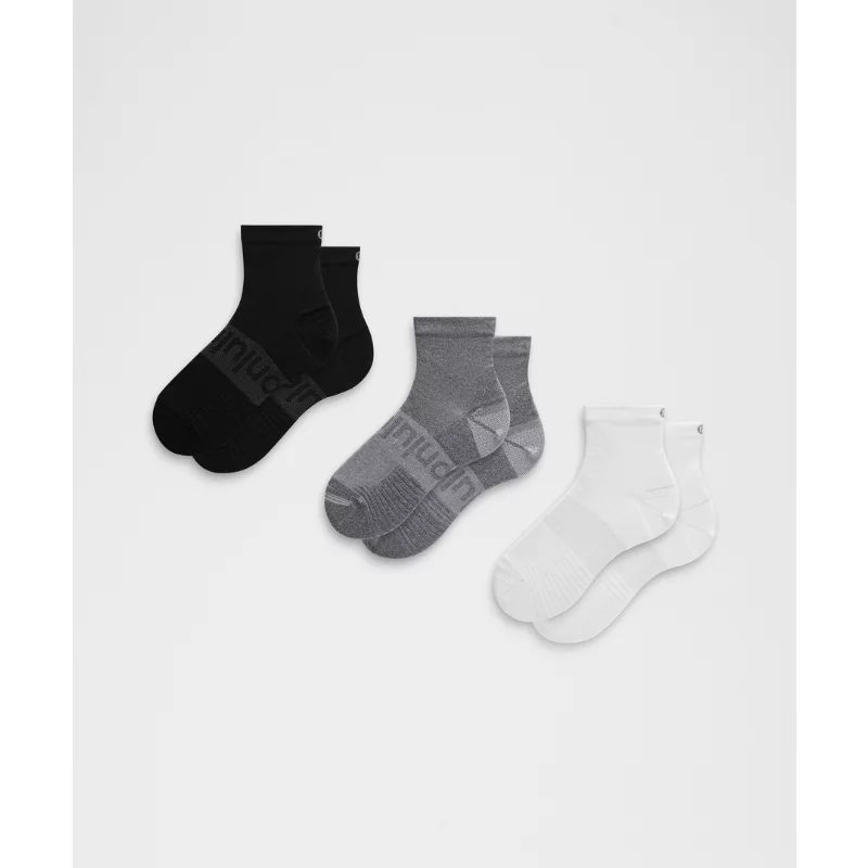 Unisex Power Stride Ankle Socks 3 Pack