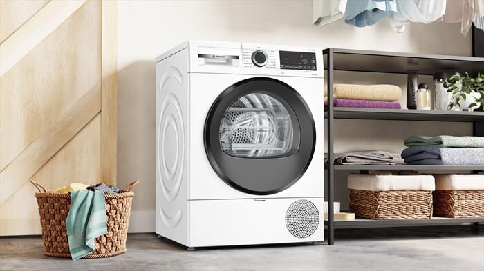 BOSCH - Asciugatrice Serie 6 WQG243D9IT 9Kg Classe C-Bianco
