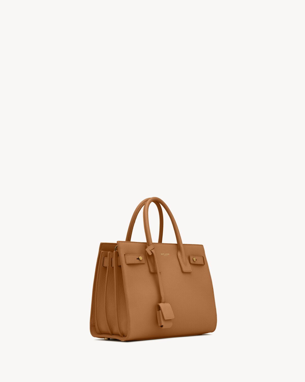 sac de jour in supple grained leather - baby CINNAMON
