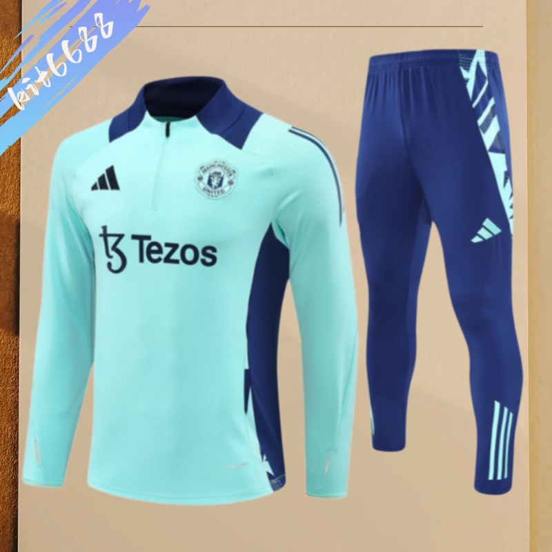 24/25 Manchester United Hu Lan seHalf Zip Training Kit (Adult Kids Kit)