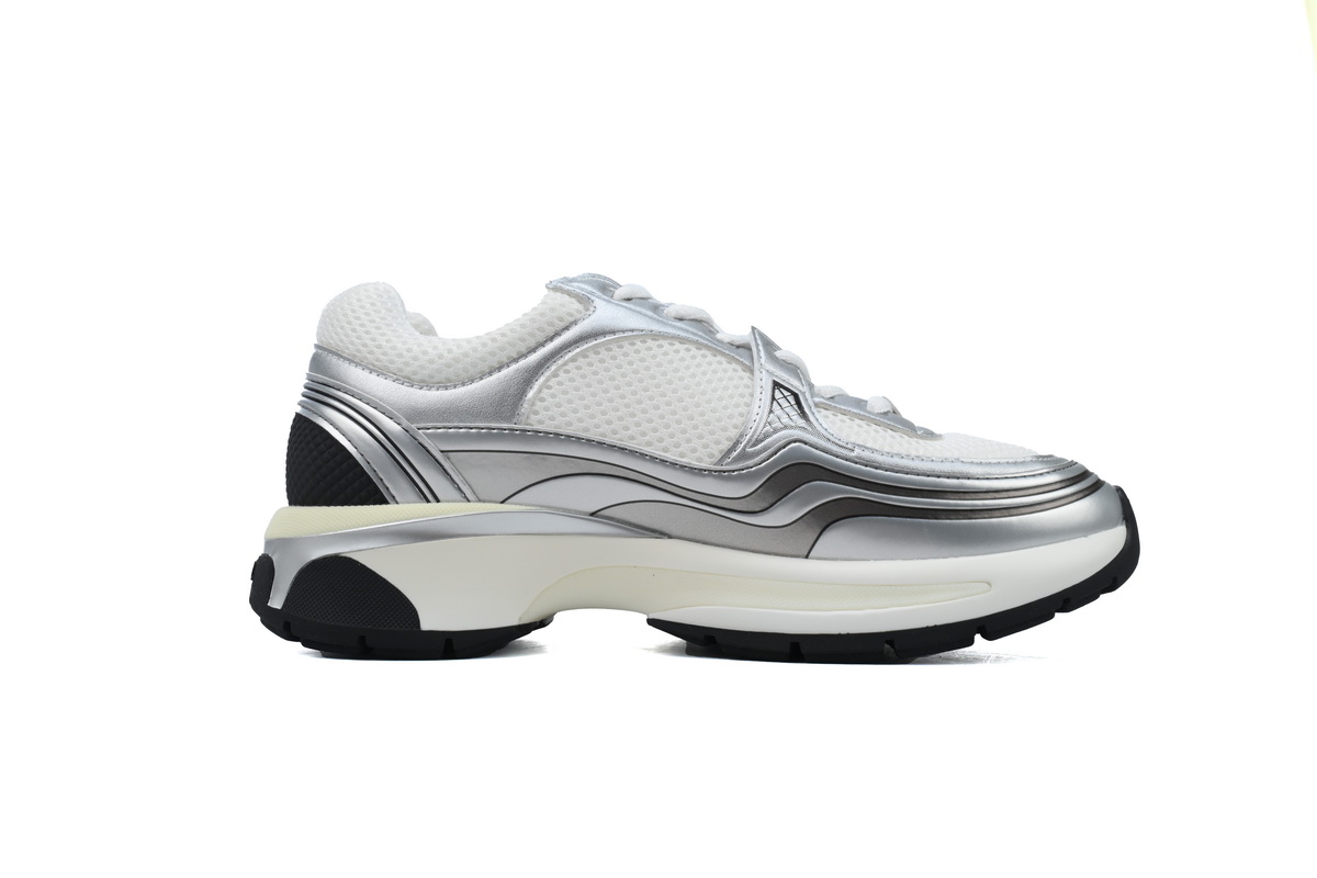 Chanel Silver Black