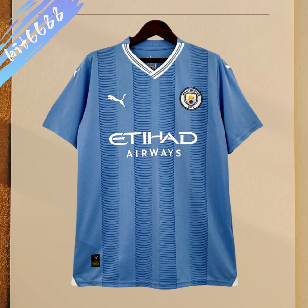 2023/2024 Manchester City Home Football Shirt (Fans)