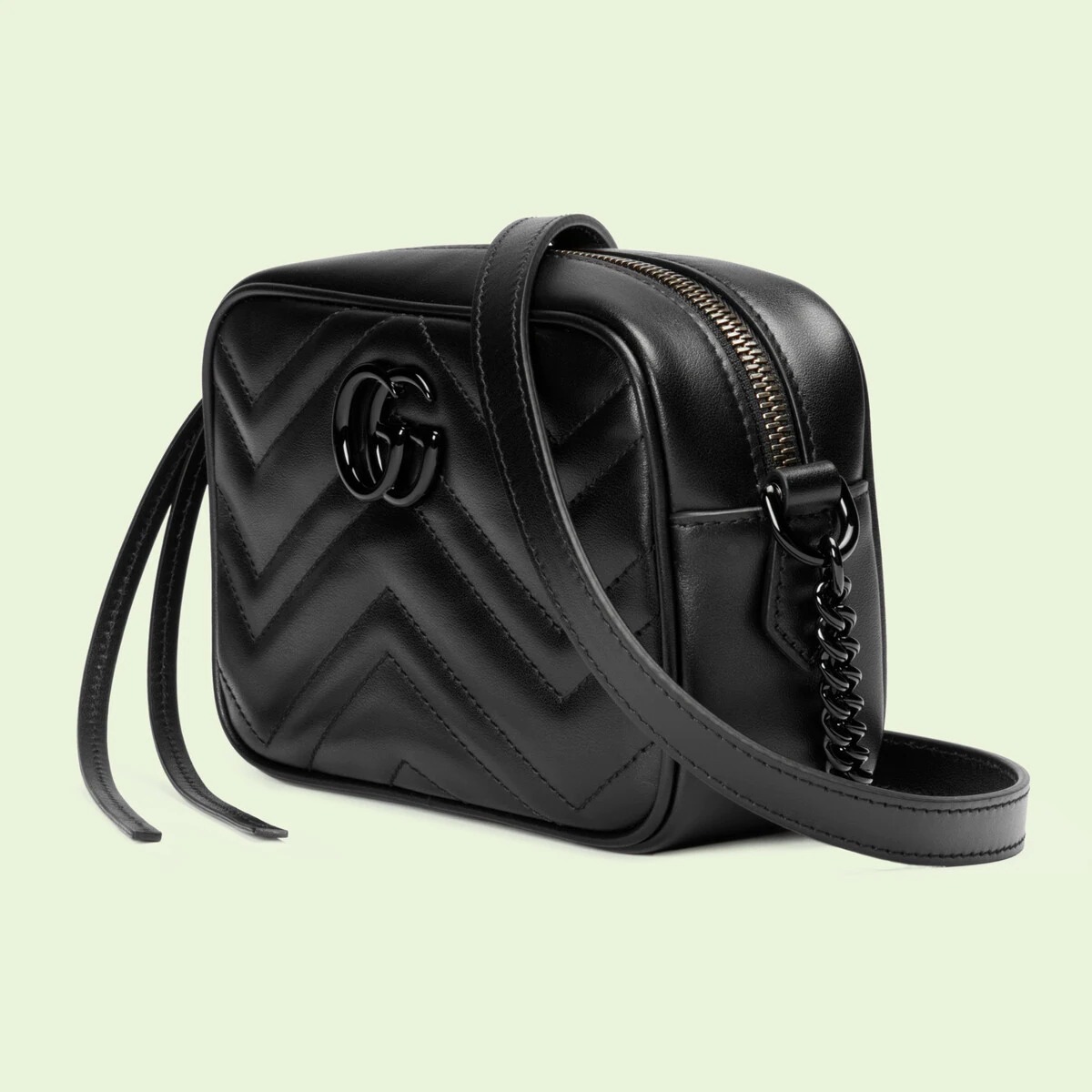 G Marmont Mini Black Shoulder Bag