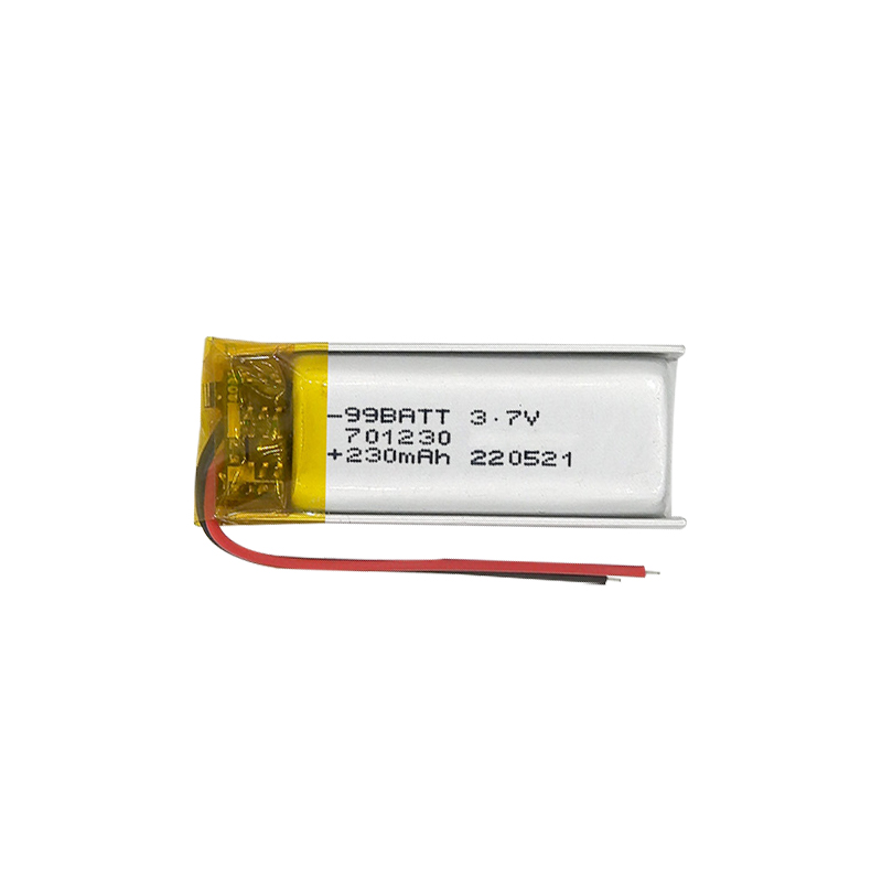 Pouch Lithium Ion Batteries 701225 701230 3.7v 160mAh 230mAh