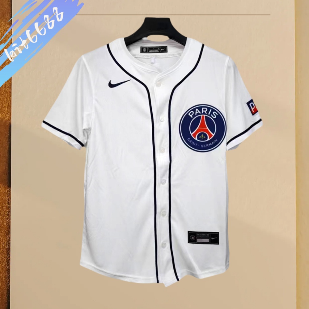2025/2026 PSG Paris Saint-Germain Baseball Style Sports Jersey (Fan Edition)