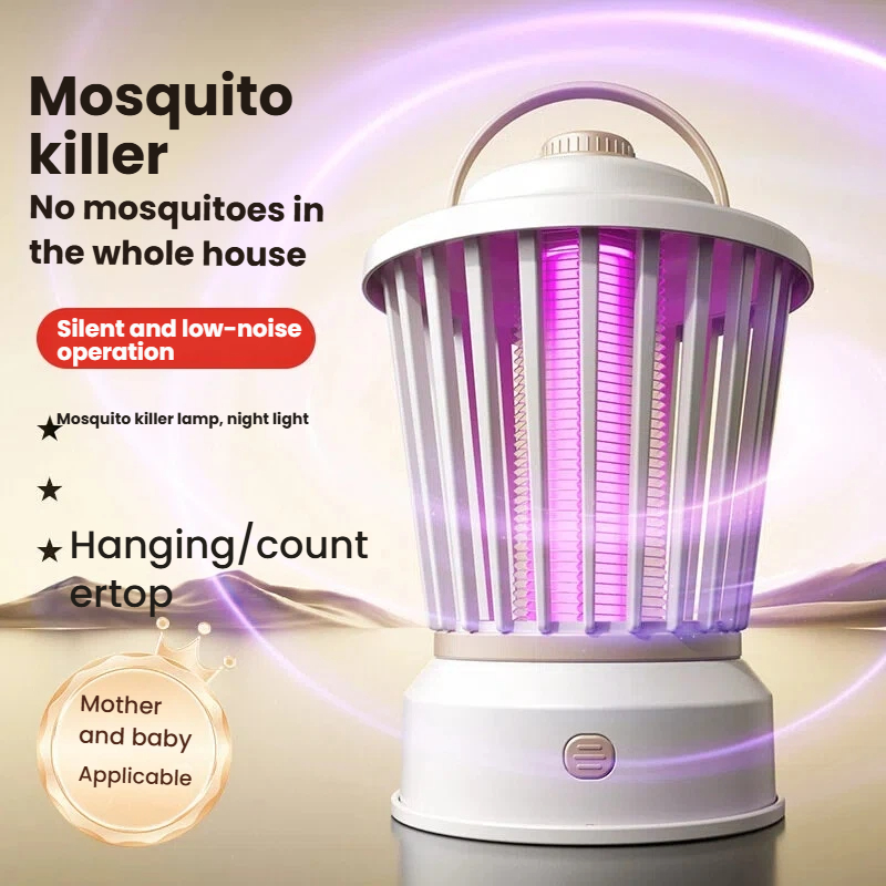 New Electric Mosquito Killer Lamp for Home, Indoor Mosquito Trap & Repellent