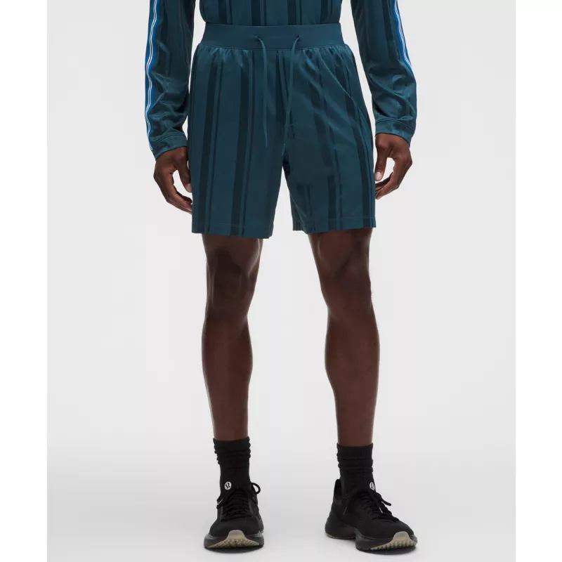 Knit Stripe Linerless Training Short 7