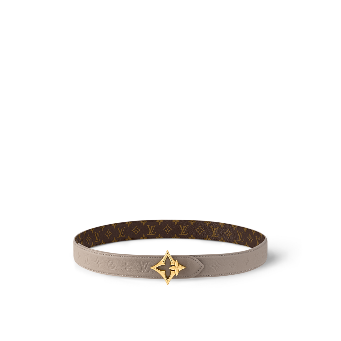 LV Flowergram Ard 30mm Reversible Belt M8937W