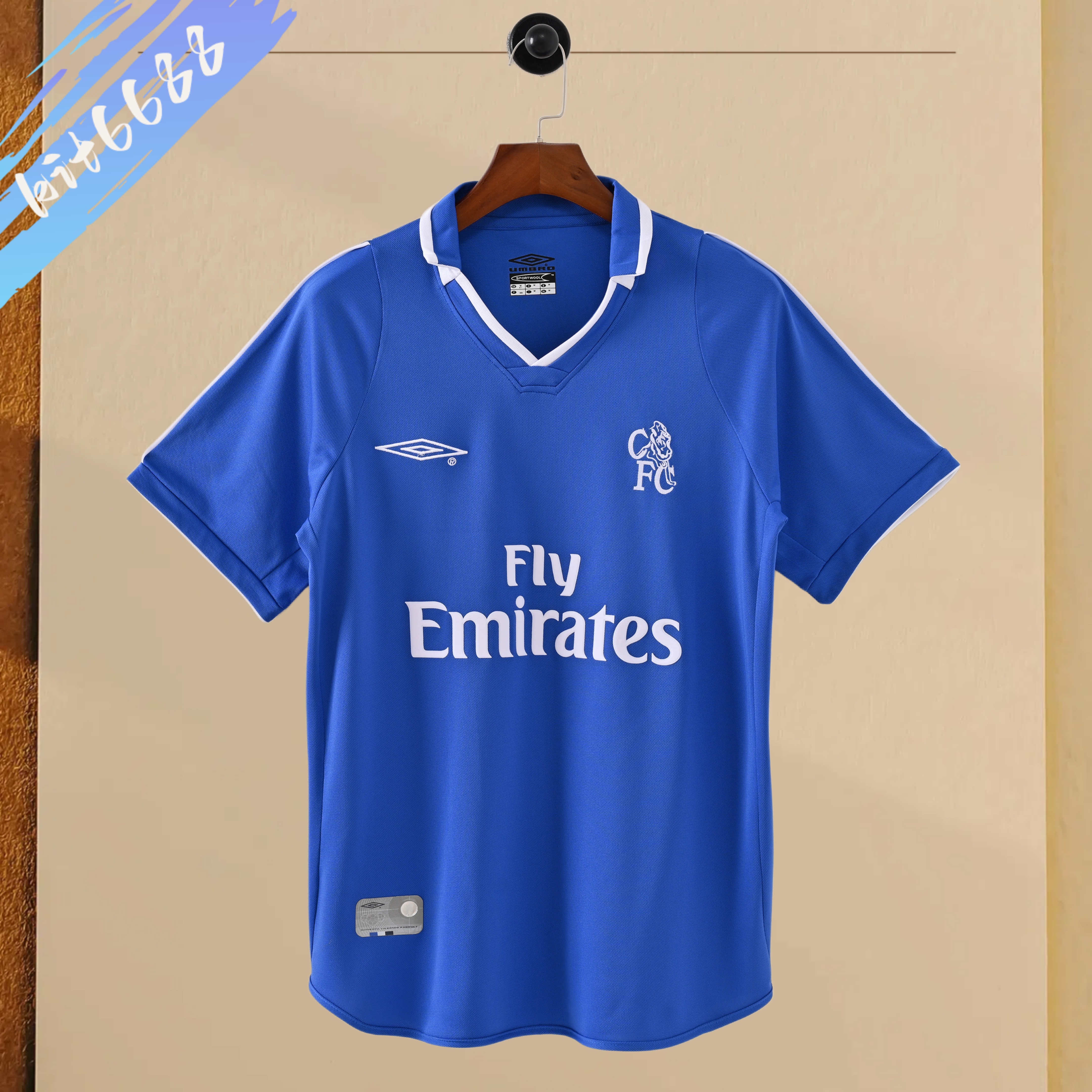 2001/2003 Chelsea Home Retro Football Shirt (Fans)