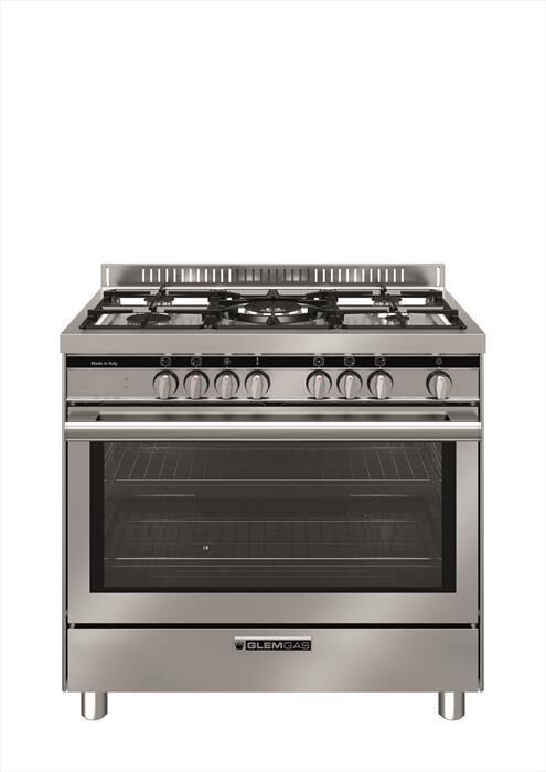 GLEM GAS - Cucina a gas ST965MI Classe A+-INOX