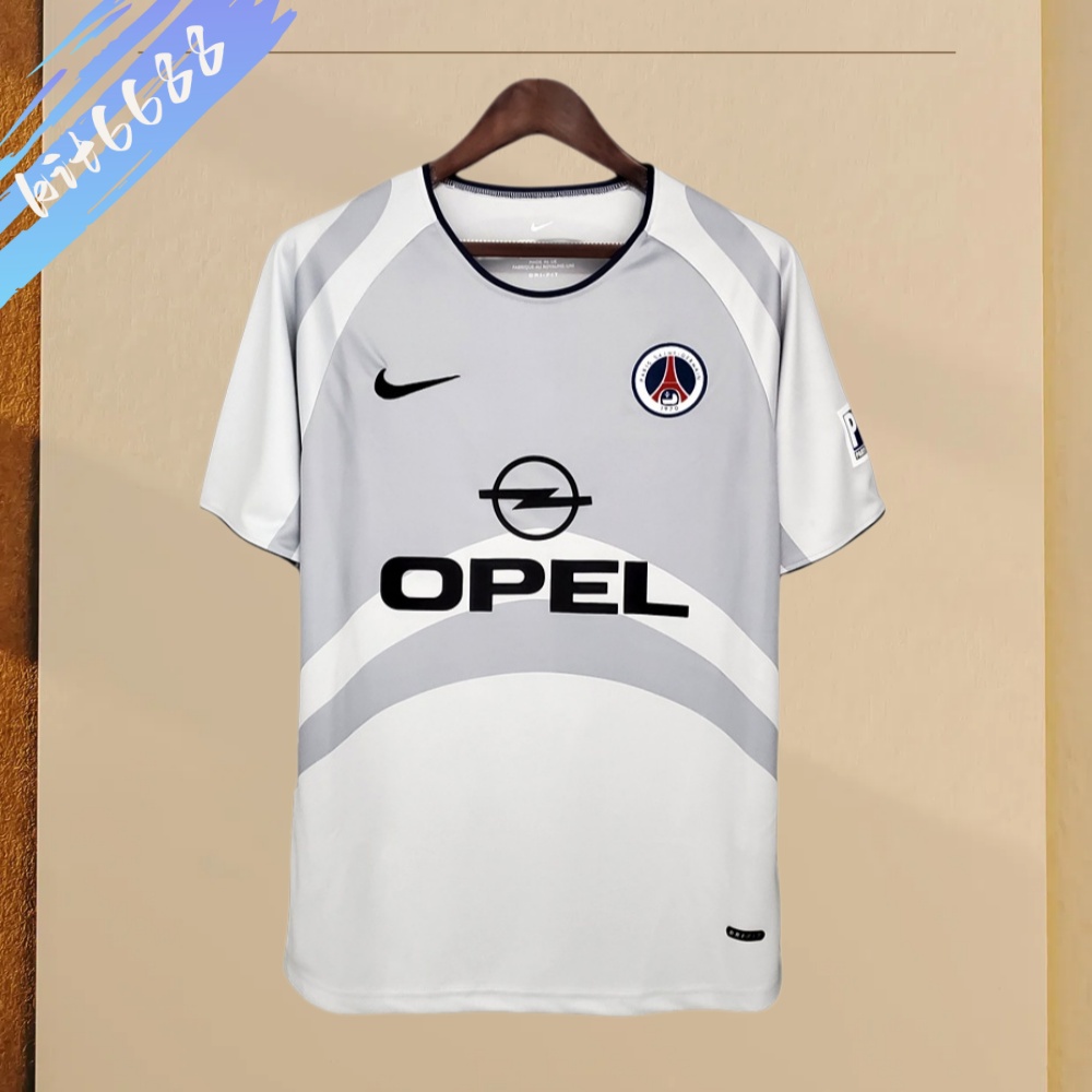2001/2002 PSG Paris Saint-Germain Away Retro Football Shirt