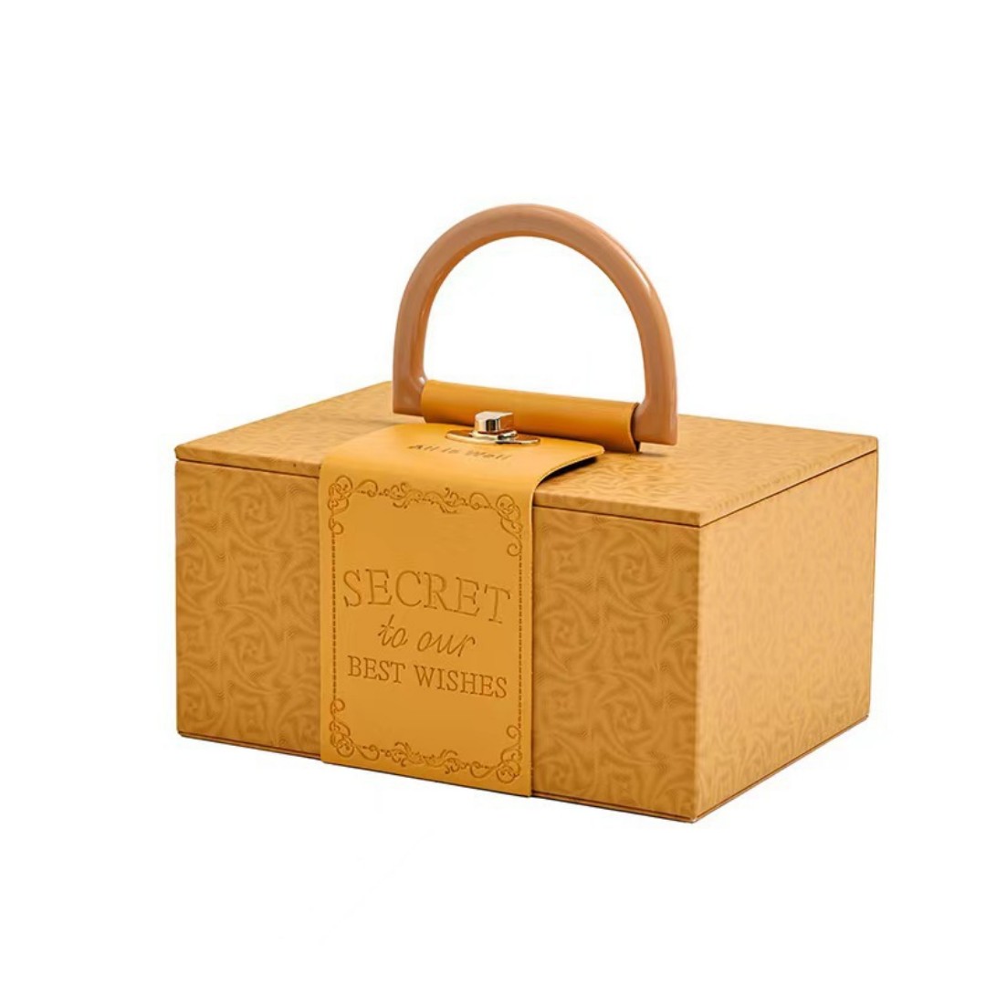 Exquisite Leather Gift Set for Bridesmaids Premium Wedding Gift Packaging Box for Jewelry custom logo