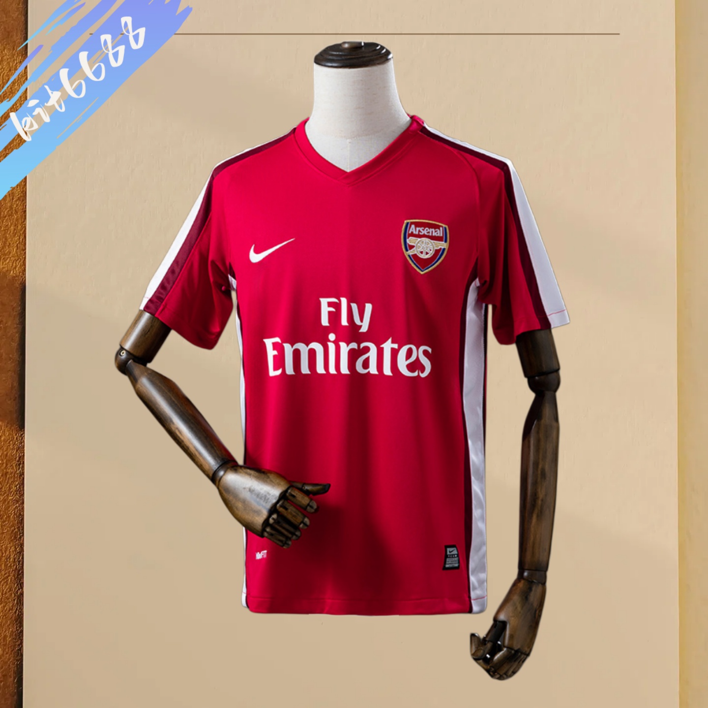 08/10 Arsenal Home Retro Football Shirt