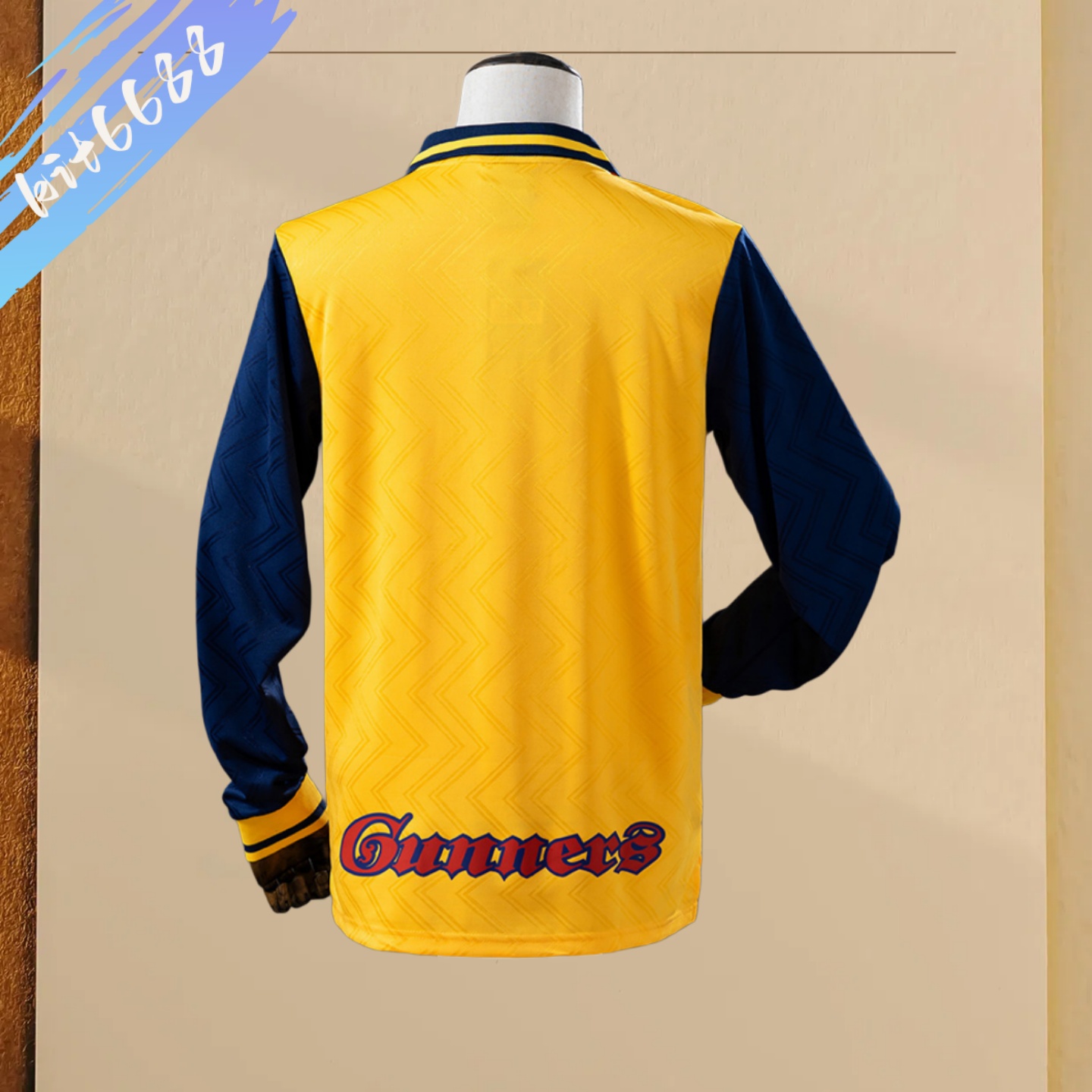 96/97 Arsenal Away Retro Long Sleeve Football Shirt