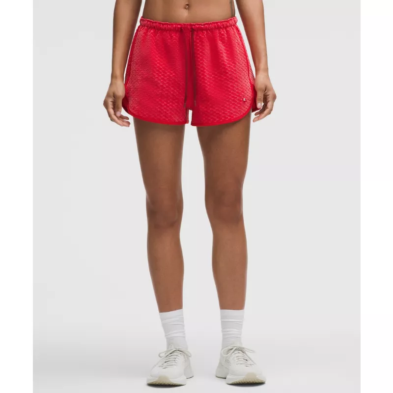 Velvet Terry Slim-Fit High-Rise Short 2