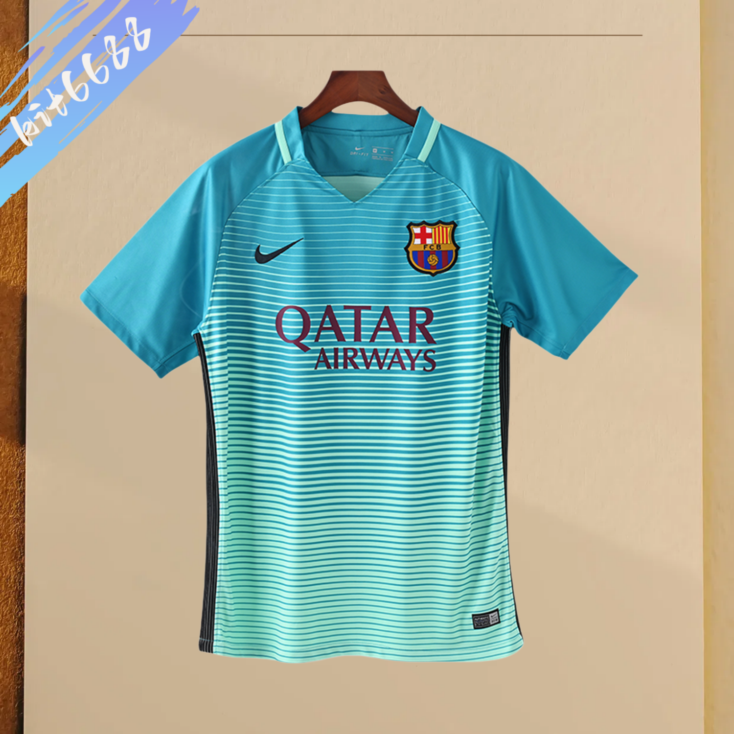 2016/2017 Barcelona Away Retro Football Shirt
