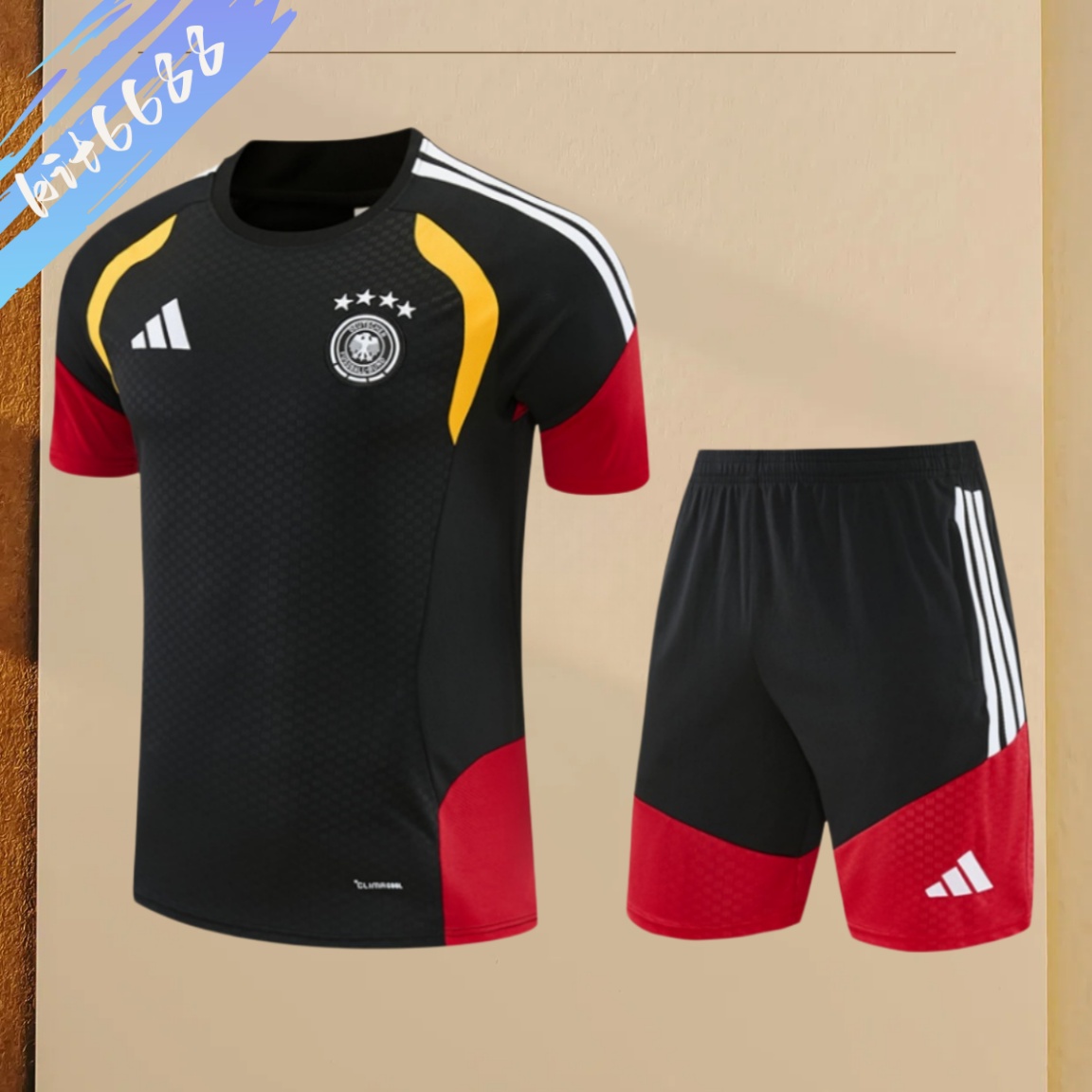 2026/2027 Germany Short Sleeve Training Kit (Adult&Kids kit)