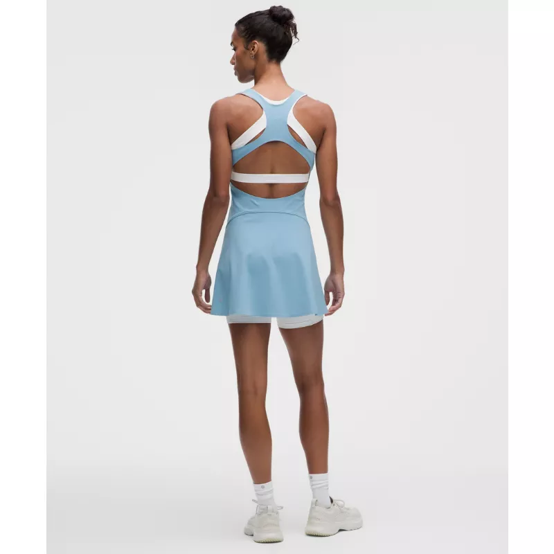 Layered Racerback Tennis Dress
