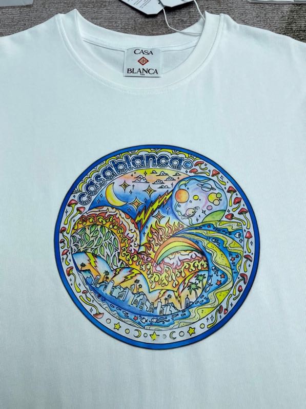 Casablanca T Shirt Size S-XL