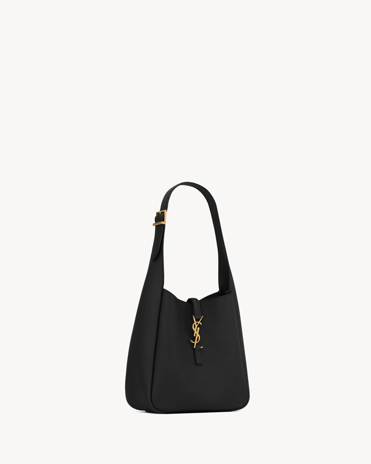 le 5 à 7 supple small in grained leather BLACK