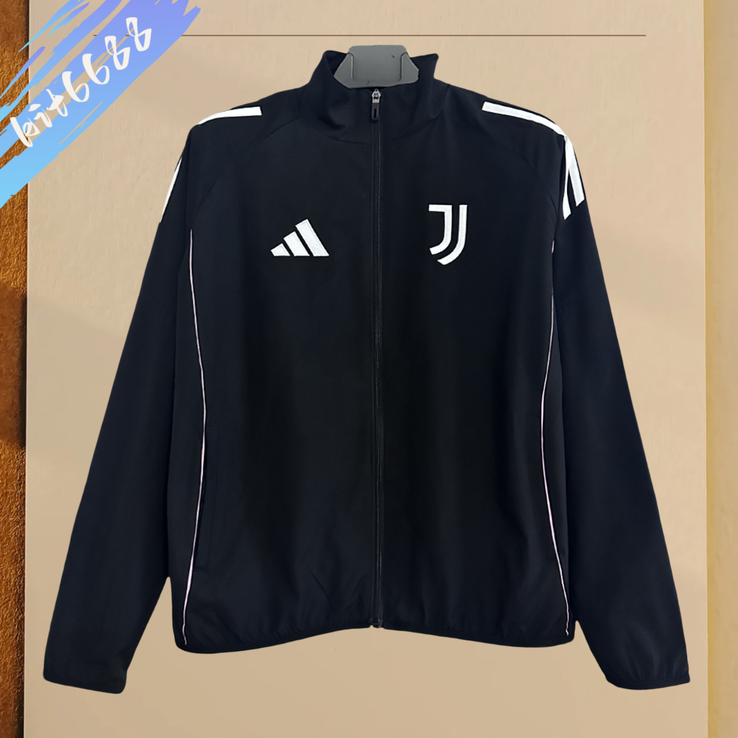 2025/2026 Juventus Embroidered Football Windbreaker