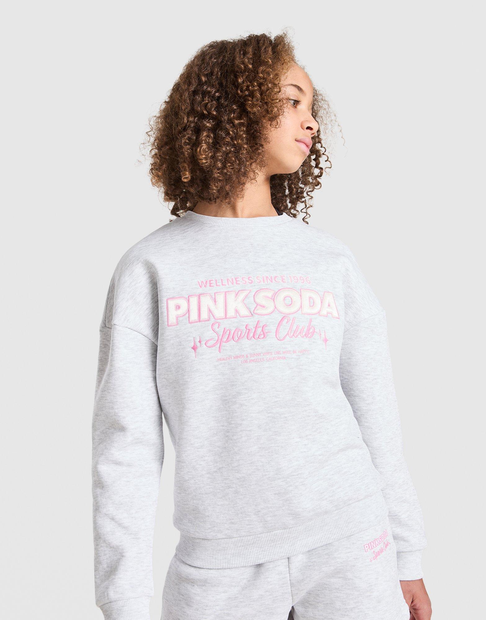 Pink Soda Sport Girls' Holiday Crew Sweatshirt Junior