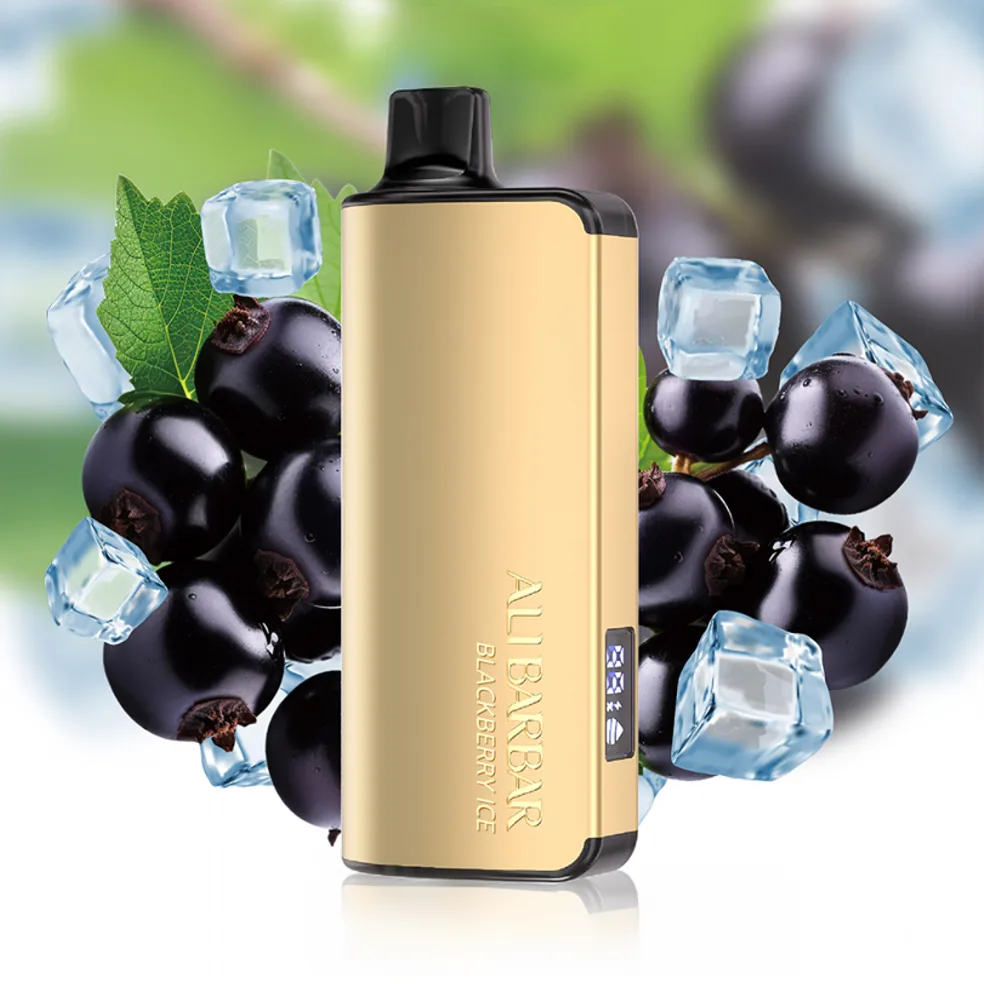 ALIBARBAR INGOT 9000 PUFFS – BLACKBERRY ICE