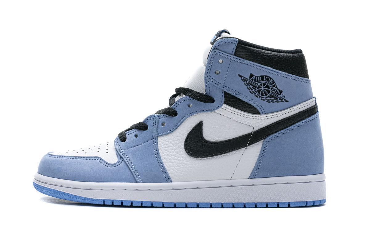 Air Jordan 1 Retro High White University Blue 555088-134