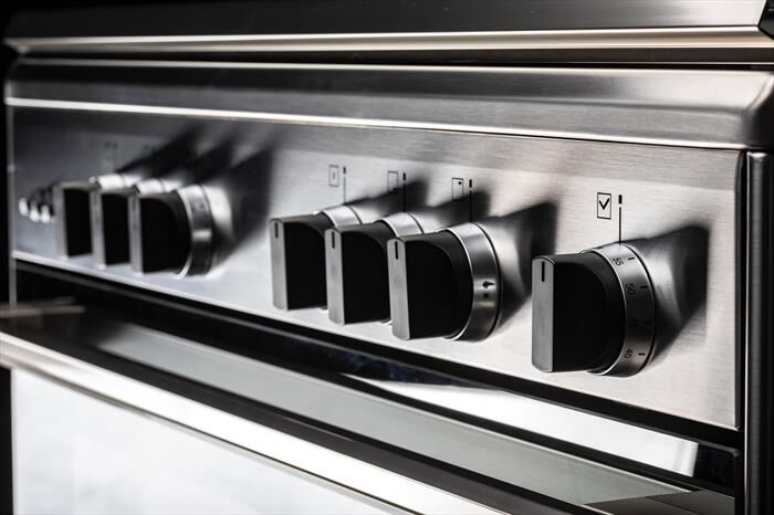 GLEM GAS - Cucina a gas U664VI Classe A-INOX