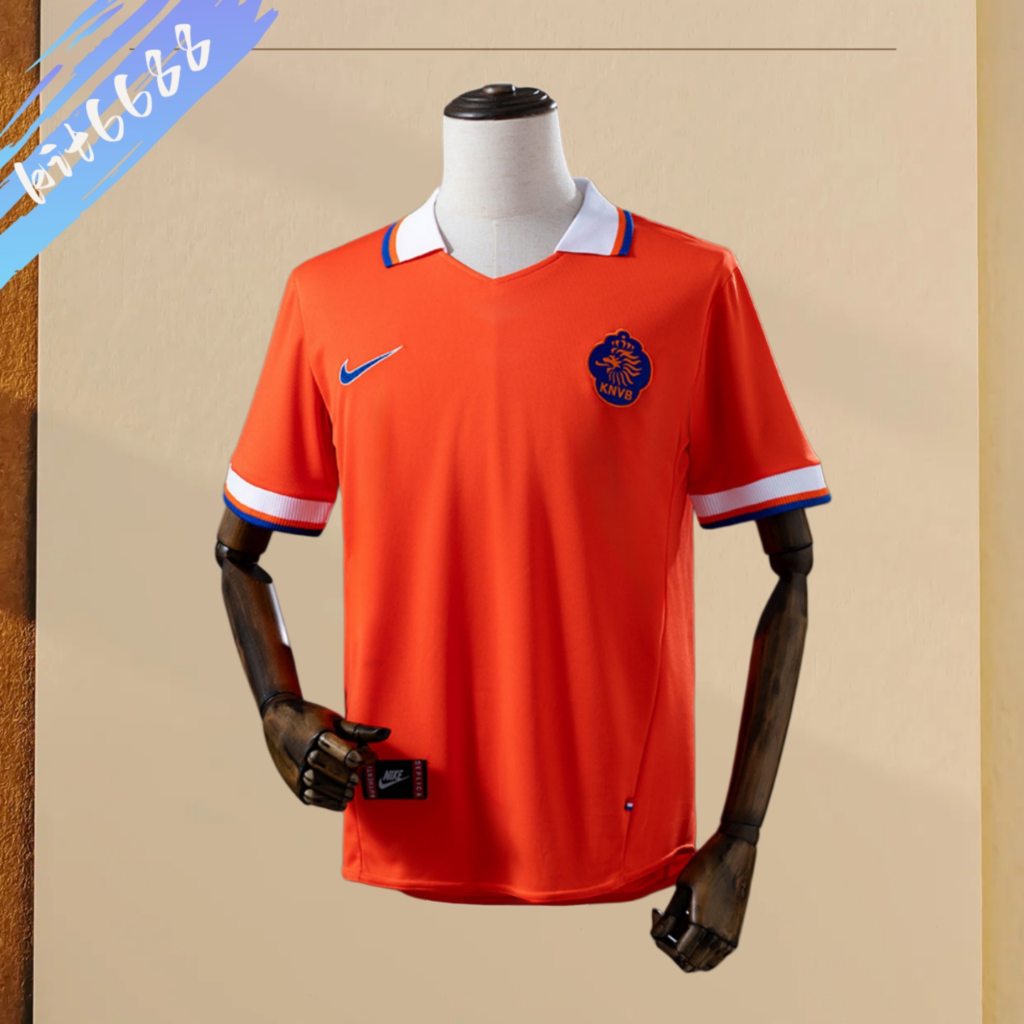 97/98 Netherlands home Retro Football Shirt