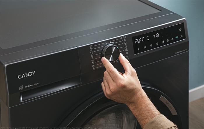 CANDY - Lavatrice BR48B6GS 8 Kg Classe A-Anthracite
