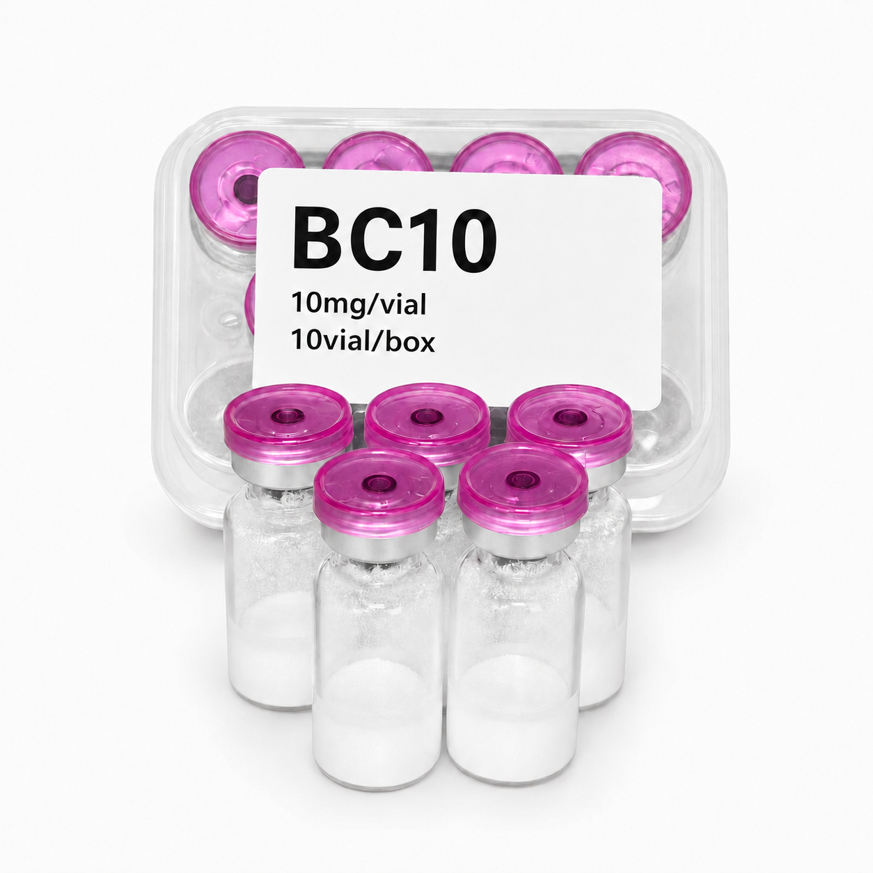 BC10（BPC-157）10mg×10vials