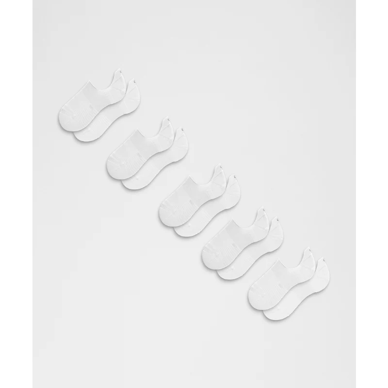 Unisex Power Stride No-Show Socks 5 Pack