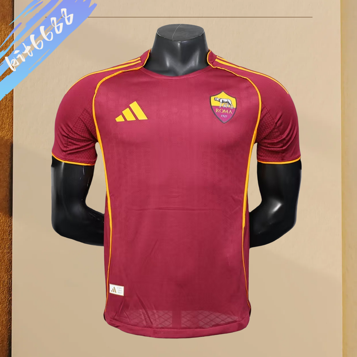 2025/2026 Roma Home Football Shirt (Player Edition)
