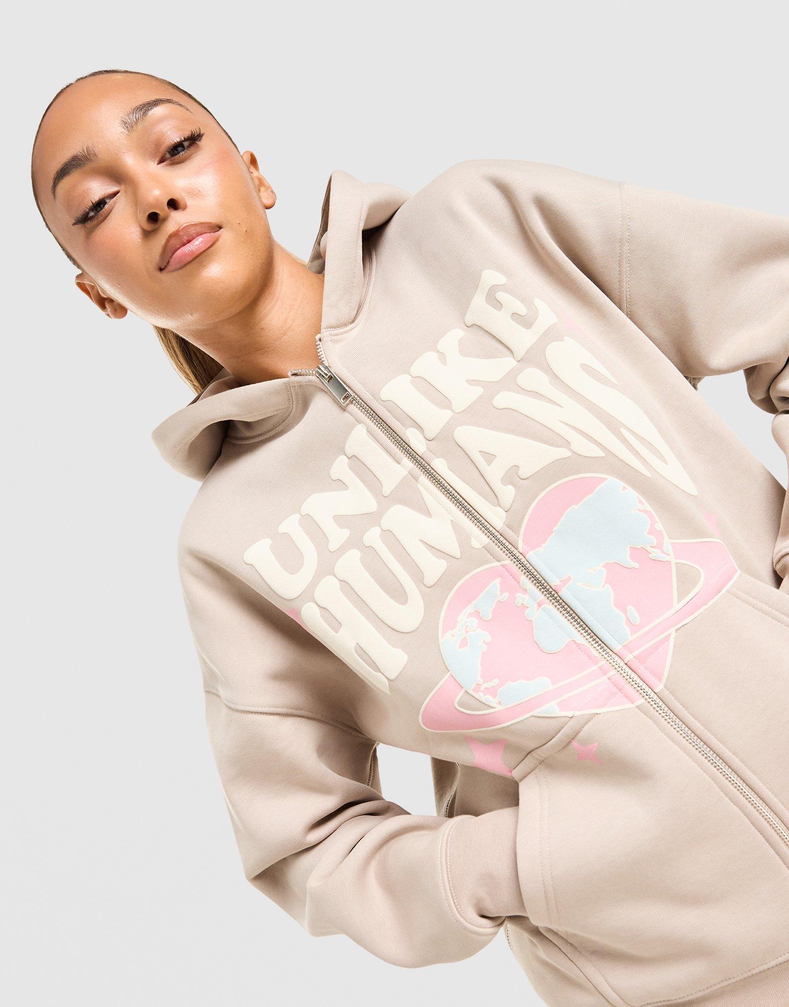 Unlike Humans Protect Full Zip Hoodie Damen