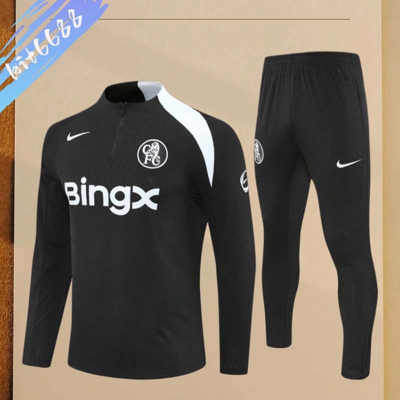 25/26 Chelsea Half Pull Training Suit (Adult and Children's Set)