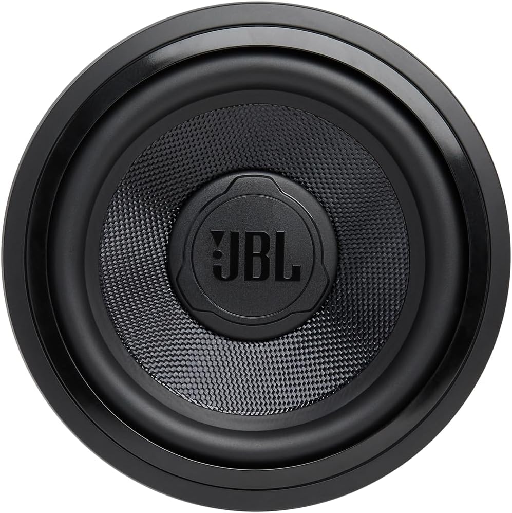 JBL Stadium 102SSI - 10 (250mm) high-Performance car Audio subwoofers. 450W RMS. 1350W Peak. Sensitivity (@ 2.83V): 91dB. Frequency Response: 30Hz – 175Hz. Impedance: 2 or 4 ohms