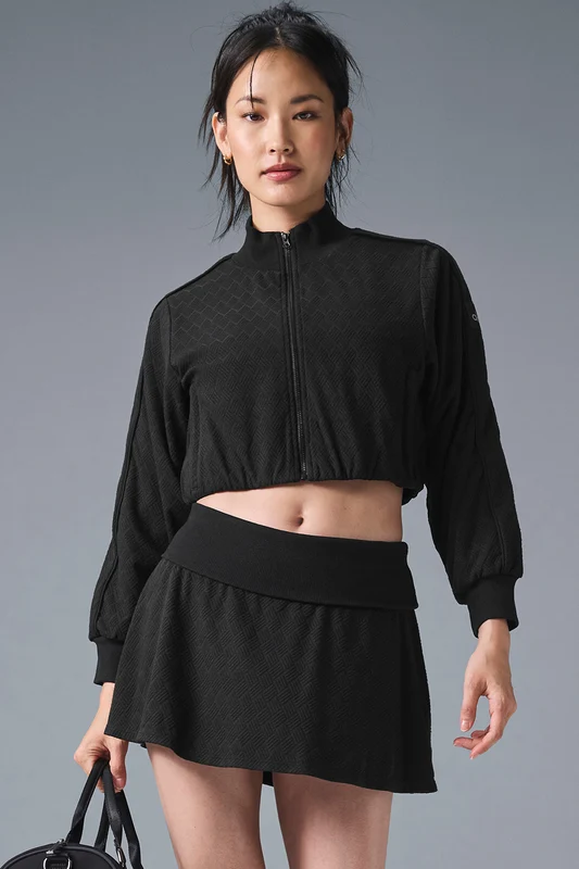 Cropped Doubles Only Full Zip Jacket