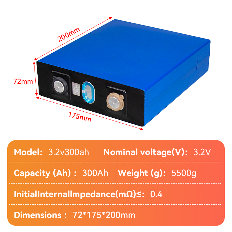 3.2v 300ah Lifepo4 Battery