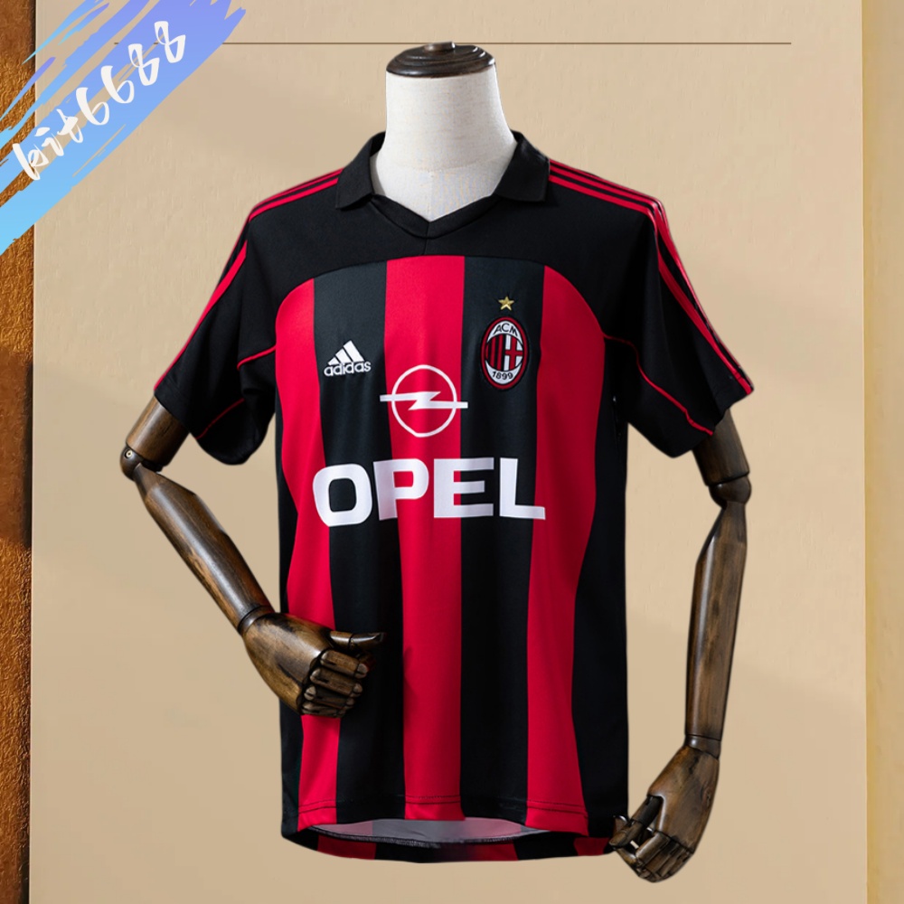 2000/2001 AC Milan Home Retro Football Shirt (Fan Edition)
