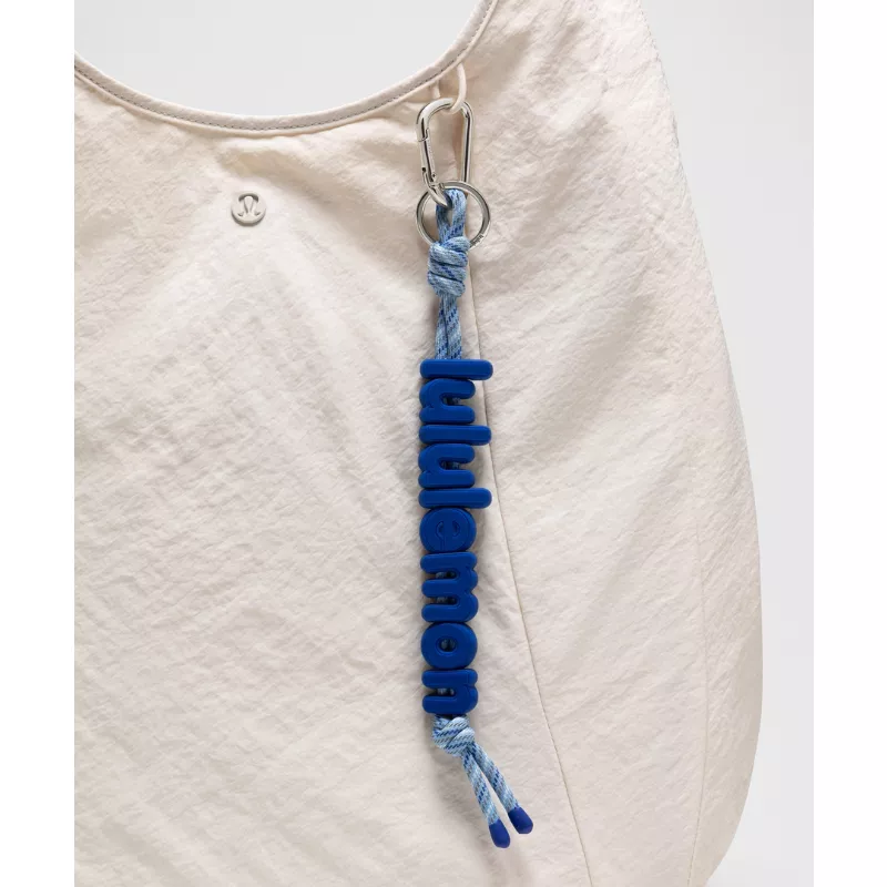 Silicone Wordmark Keychain