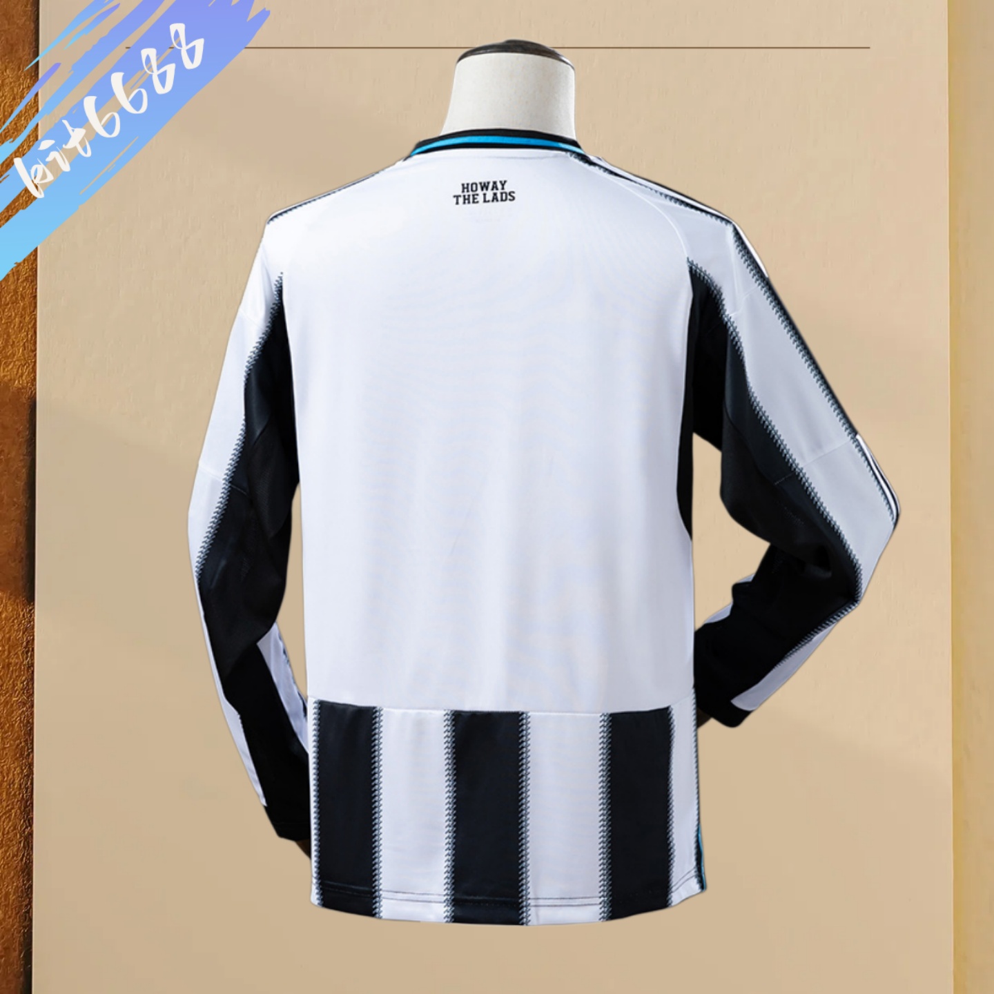 2025/2026 Newcastle United Home Long-sleeved Football Shirt (Fans version）
