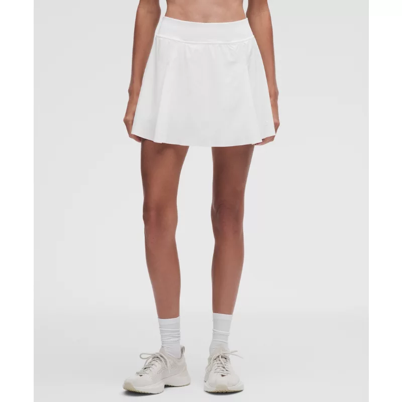 A-Line Side-Pleat Tennis Skirt