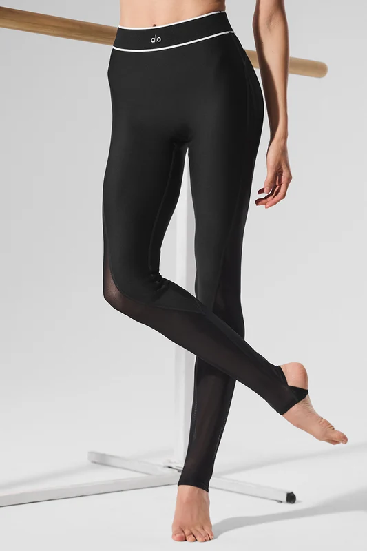 Airlift Mesh High-Waist Darling Stirrup Legging