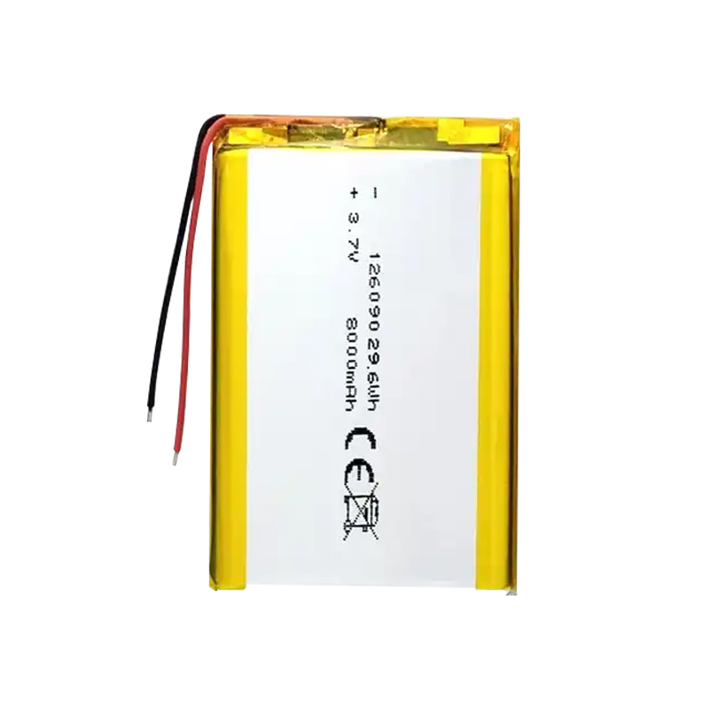 Pouch Lithium Ion Batteries 126090 3.7v8000mAh