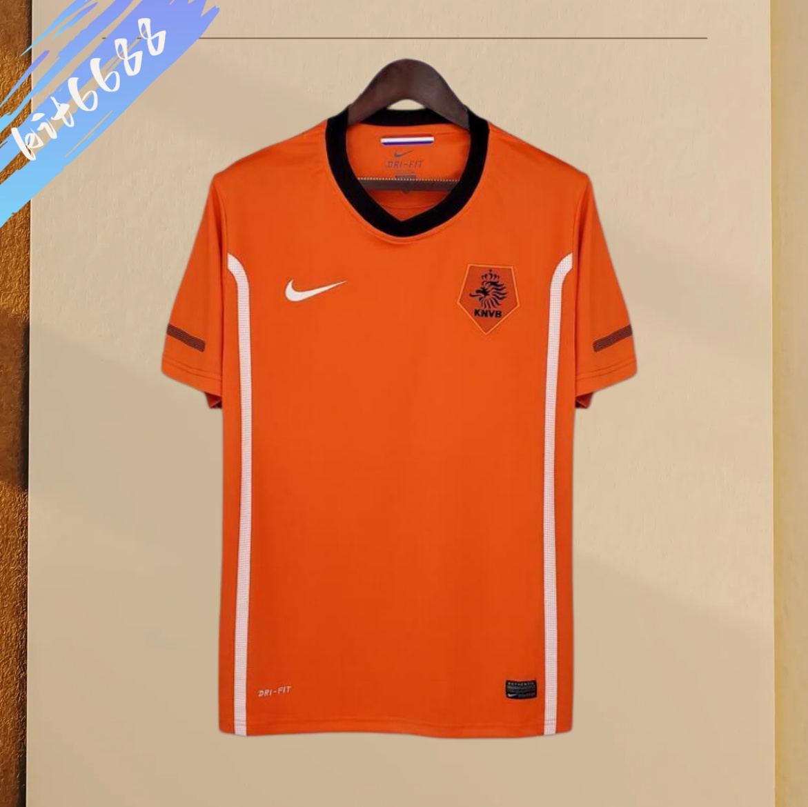 2012 Netherlands home Retro Football Shirt