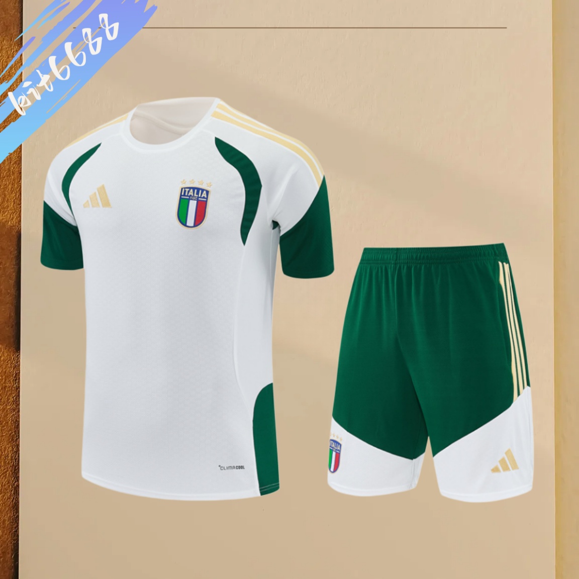2026/2027 Italy Short Sleeve Training Kit (Adult&Kids kit)