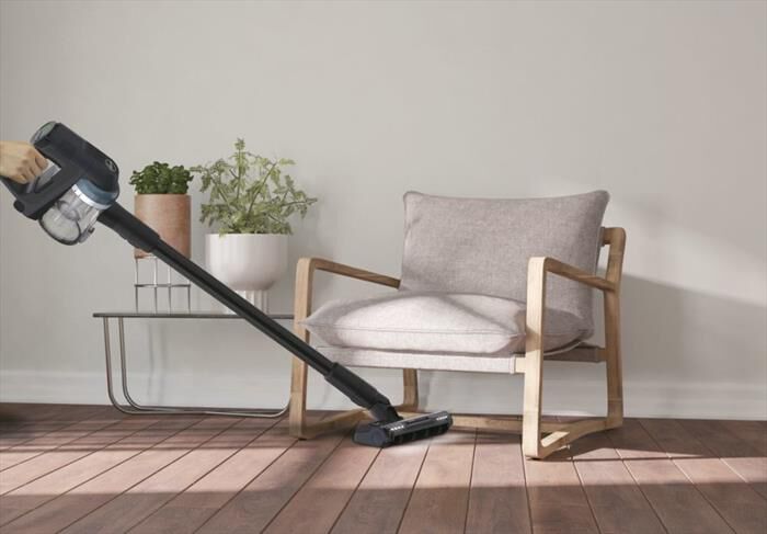 HOOVER - Aspirapolvere ricaricabile HF401P 011-Nero, Argento